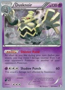 Dusknoir [Sinister Hand | Shadow Punch]