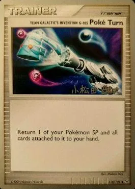 Team Galactic's Invention G-105 Poké Turn