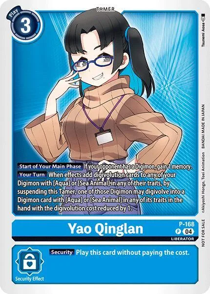 Yao Qinglan (P-168)