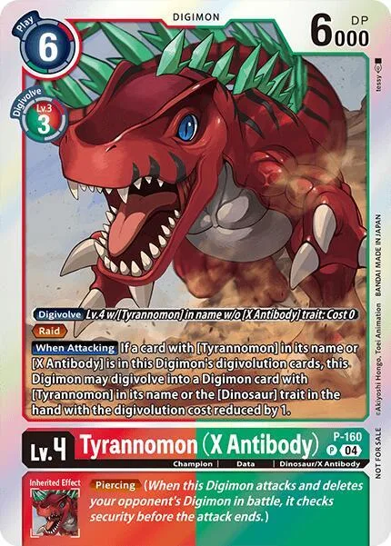 Tyrannomon (X Antibody) (P-160)