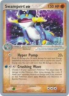 Swampert ex [Hyper Pump | Crushing Wave]