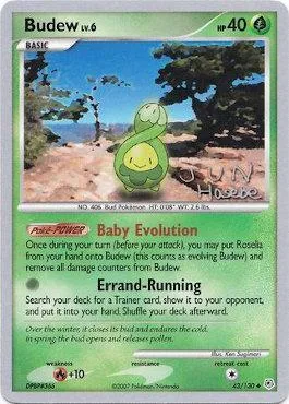 Budew Lv.6 [Baby Evolution | Errand-Running]