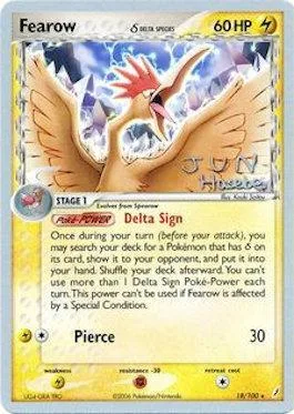 Fearow δ Delta Species [Delta Sign | Pierce]