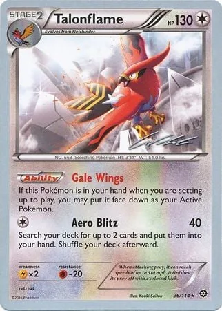 Talonflame [Gale Wings | Aero Blitz]