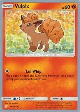 Vulpix [Tail Whip]