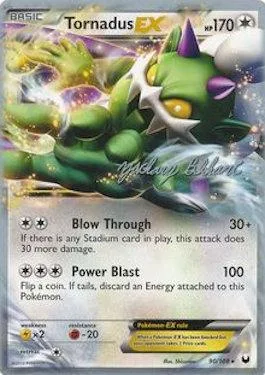 Tornadus EX [Blow Through | Power Blast]