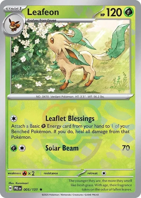 Leafeon [Leaflet Blessings | Solar Beam]