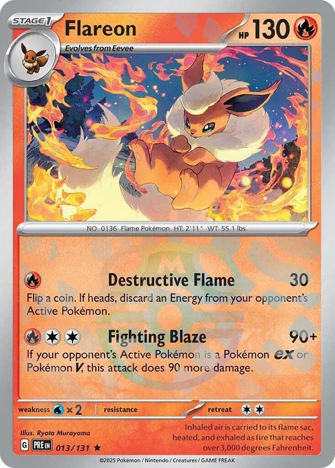 Flareon [Destructive Flame | Fighting Blaze]