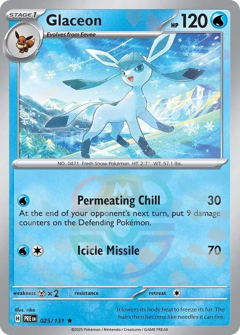 Glaceon [Permeating Chill | Icicle Missile]