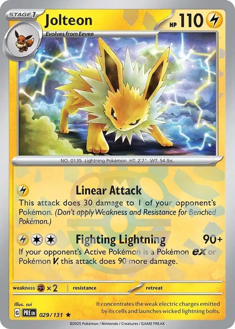 Jolteon [Linear Attack | Fighting Lightning]