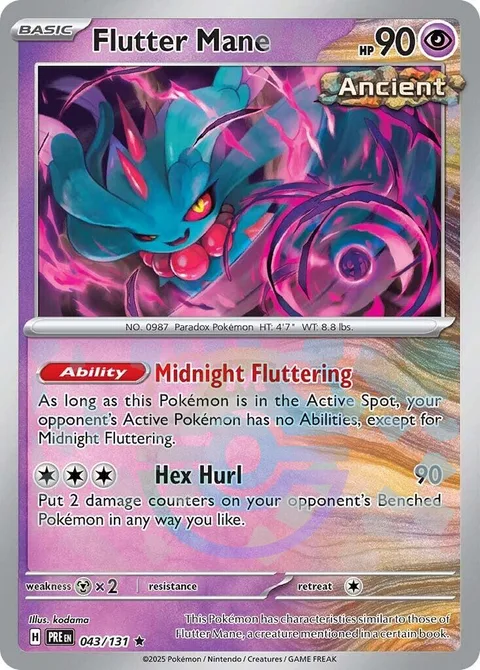 Flutter Mane [Midnight Fluttering | Hex Hurl]