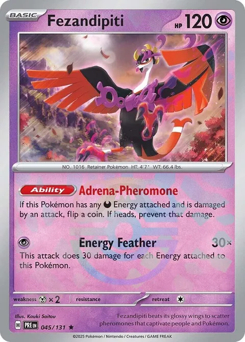 Fezandipiti [Adrena-Pheromone | Energy Feather]