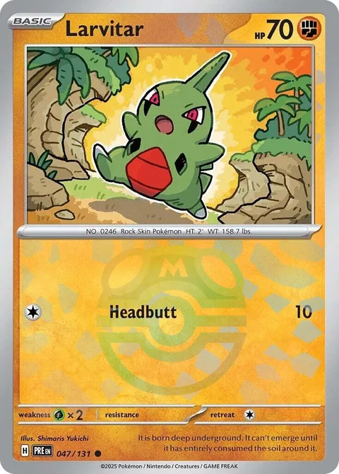 Larvitar [Headbutt]