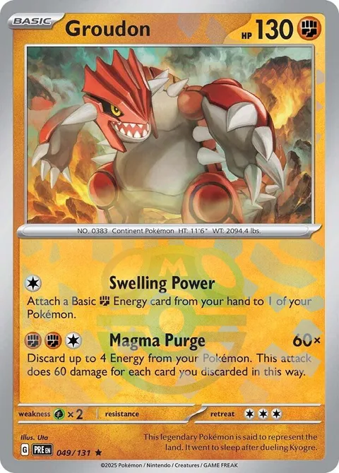 Groudon [Swelling Power | Magma Purge]
