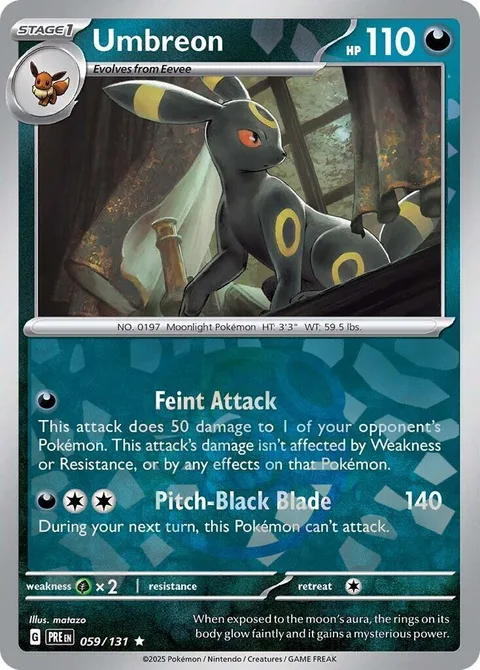 Umbreon [Feint Attack | Pitch-Black Blade]