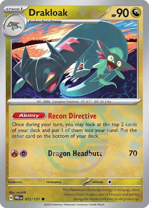 Drakloak [Recon Directive | Dragon Headbutt]