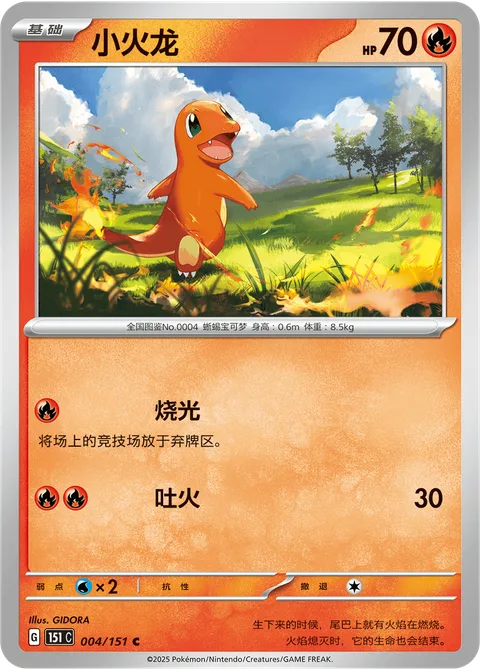 Charmander [Blazing Destruction | Steady Firebreathing]
