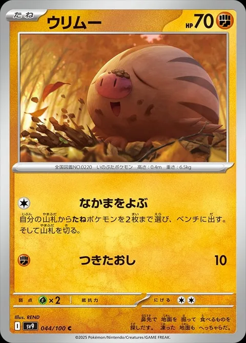 Swinub [Call for Family | Lunge Out]