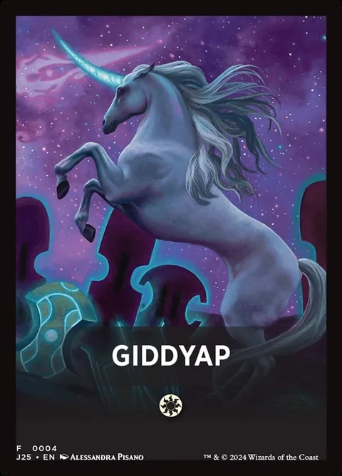 Jumpstart Pack Summary Card: Giddyap