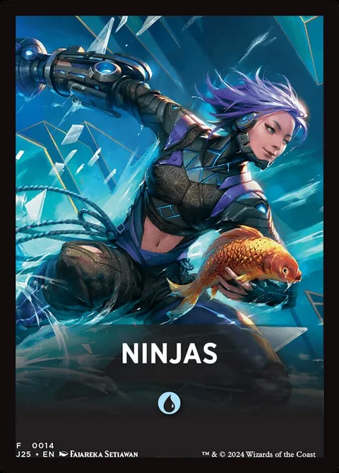 Jumpstart Pack Summary Card: Ninjas