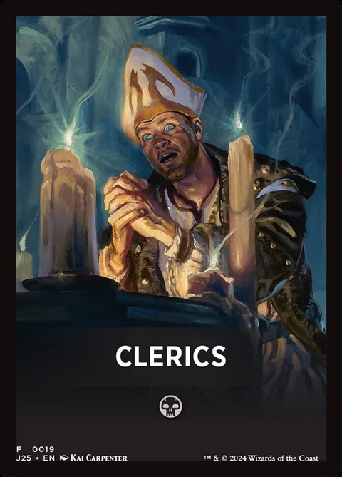 Jumpstart Pack Summary Card: Clerics