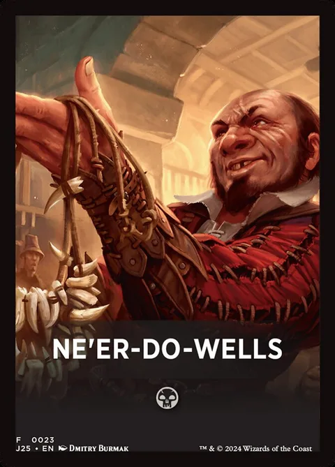 Jumpstart Pack Summary Card: Ne'er-Do-Wells