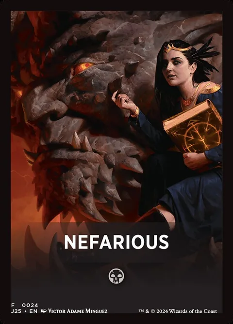 Jumpstart Pack Summary Card: Nefarious