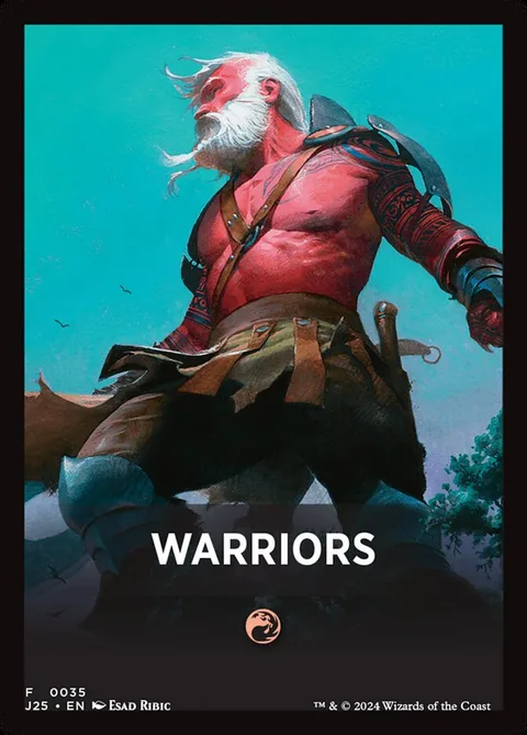 Jumpstart Pack Summary Card: Warriors