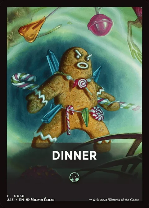 Jumpstart Pack Summary Card: Dinner