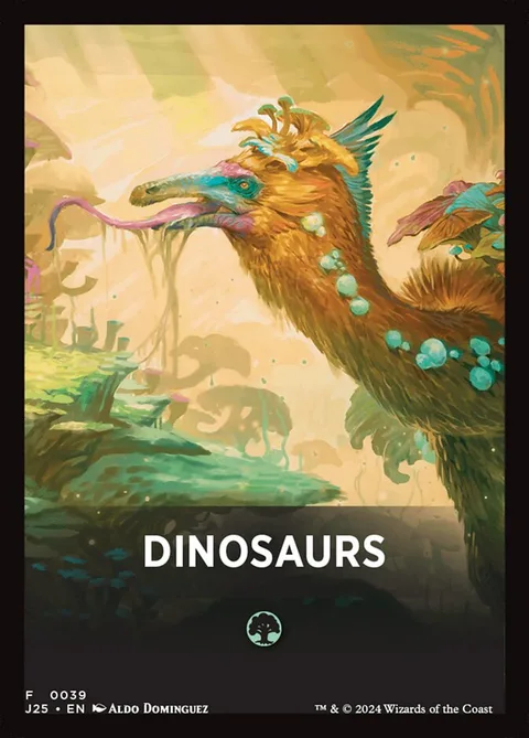 Jumpstart Pack Summary Card: Dinosaurs