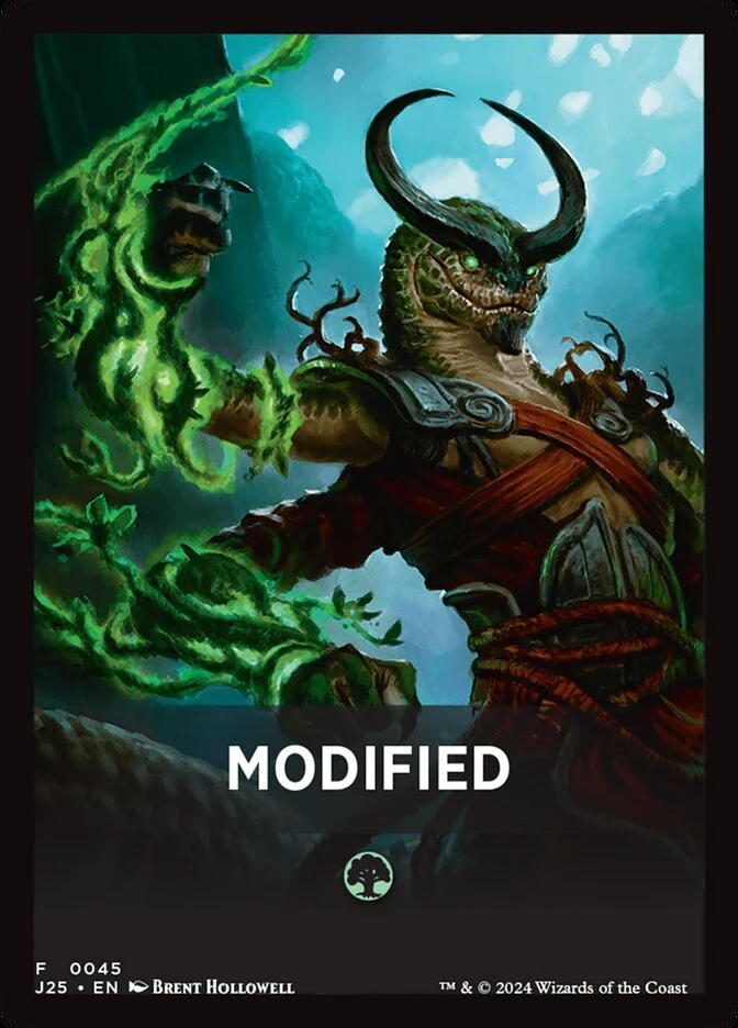 Jumpstart Pack Summary Card: Modified
