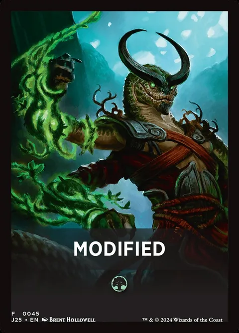 Jumpstart Pack Summary Card: Modified