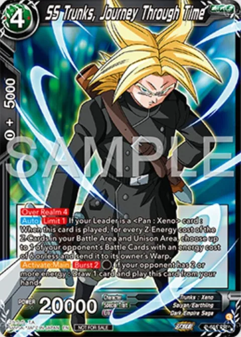 SS Trunks, Journey Through Time
