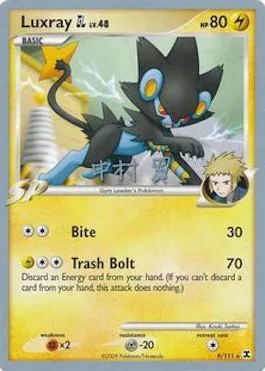 Luxray [GL] Lv.48 [Bite | Trash Bolt]