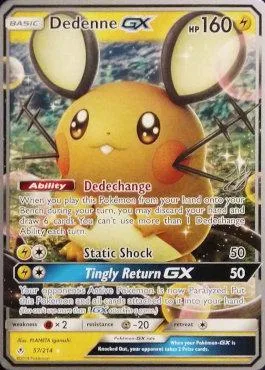 Dedenne GX [Dedechange | Static Shock | Tingly Return GX]