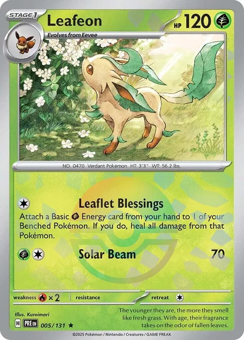 Leafeon [Leaflet Blessings | Solar Beam]