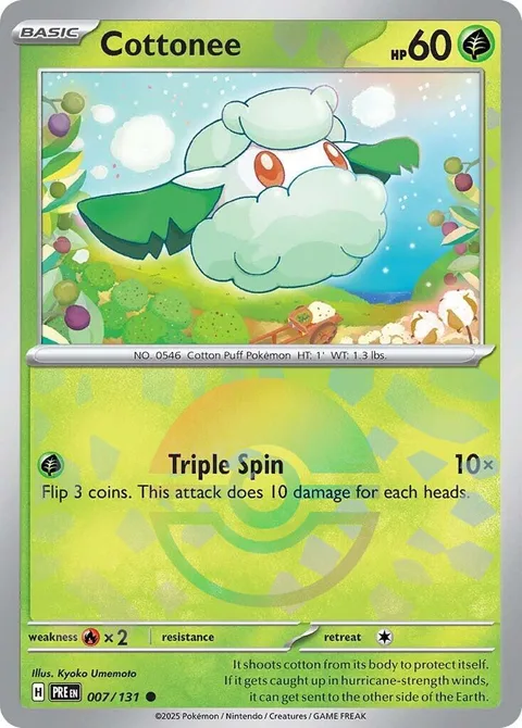 Cottonee [Triple Spin]