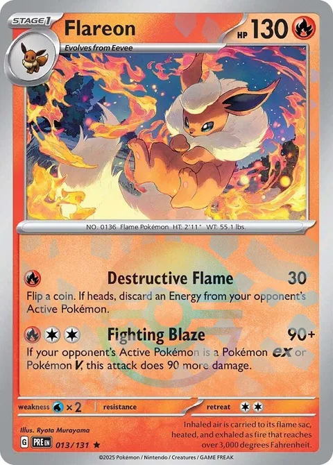 Flareon [Destructive Flame | Fighting Blaze]