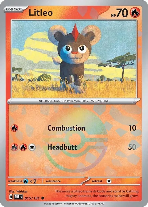 Litleo [Combustion | Headbutt]