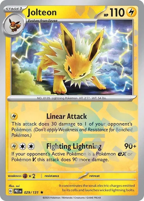 Jolteon [Linear Attack | Fighting Lightning]