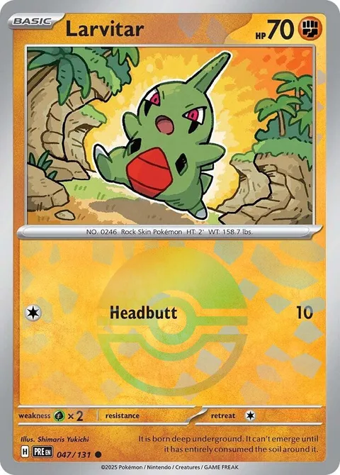 Larvitar [Headbutt]