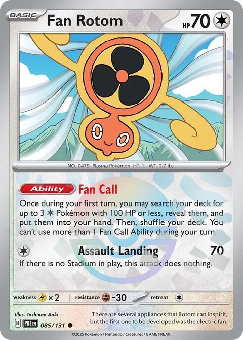Fan Rotom [Fan Call | Assault Landing]