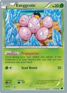 Exeggcute [Propagation | Seed Bomb]