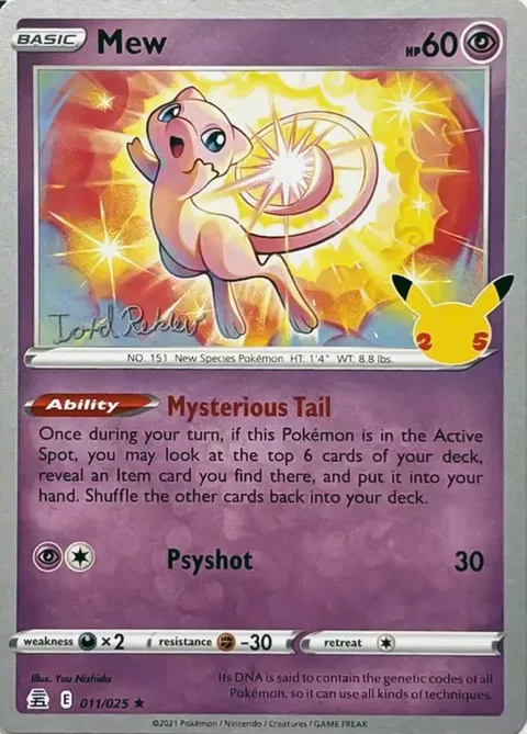 Mew [Mysterious Tail | Psyshot]
