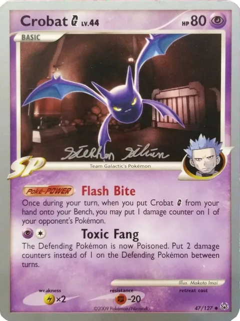 Crobat [G] Lv.44 [Flash Bite | Toxic Fang]