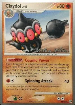 Claydol Lv.45 [Cosmic Power | Spinning Attack]