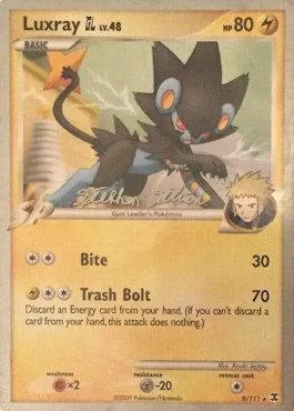 Luxray [GL] Lv.48 [Bite | Trash Bolt]
