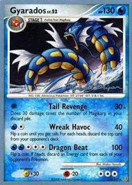 Gyarados Lv.52 [Tail Revenge | Wreak Havoc | Dragon Beat]