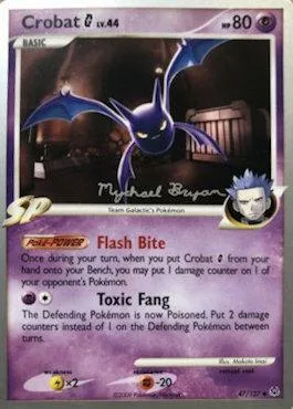 Crobat [G] Lv.44 [Flash Bite | Toxic Fang]