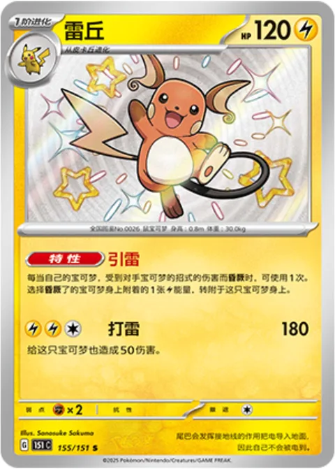 Raichu [Electrical Grounding | Thunder]
